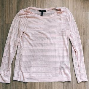 Long Sleeve Pink Tee